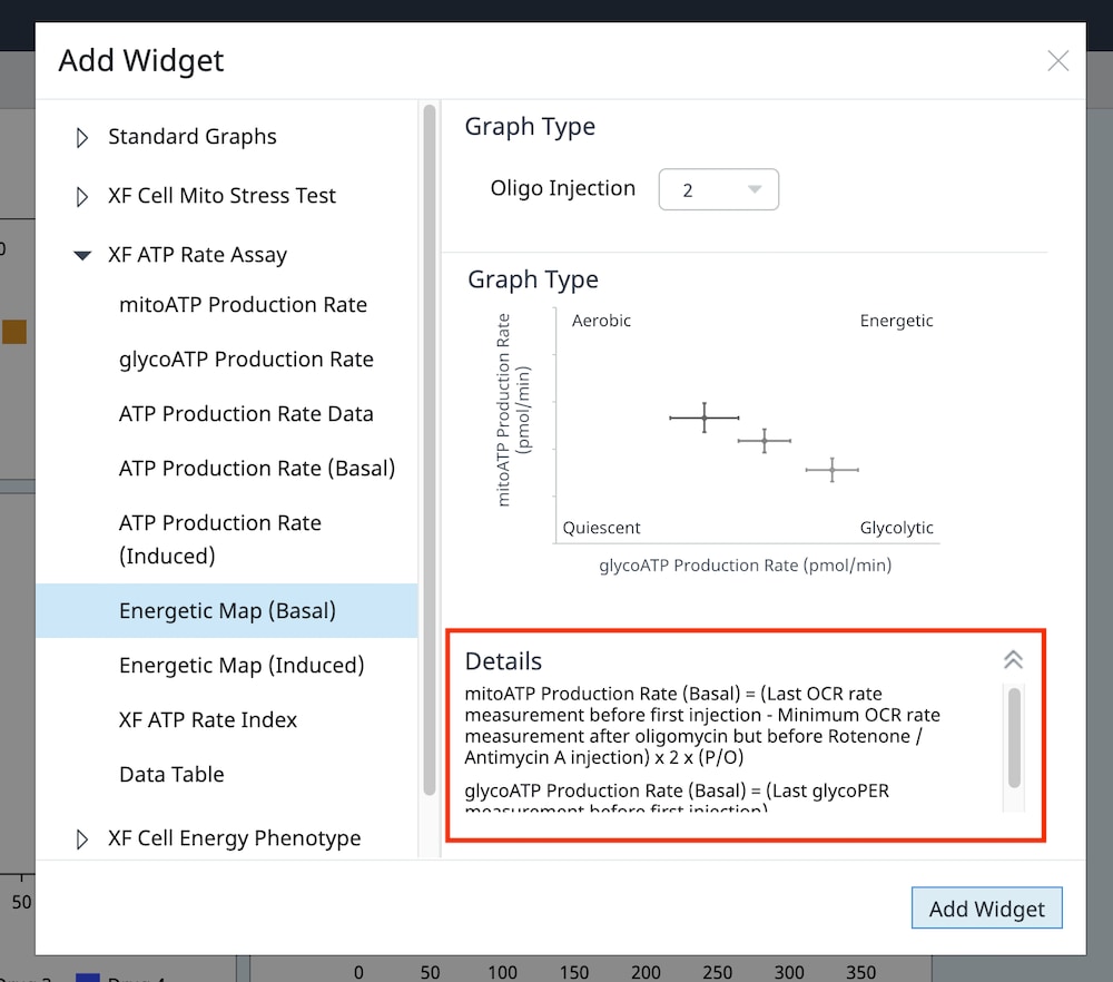 Energetic map basal ATP details