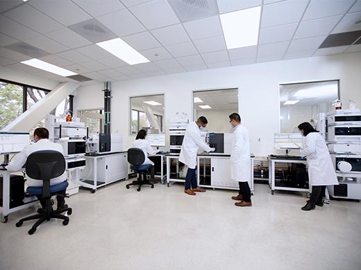 scientists working in a lab