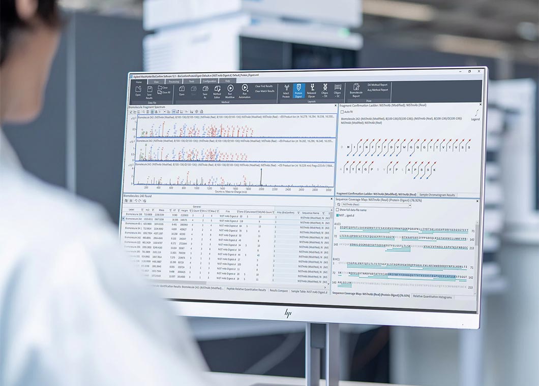 Agilent MassHunter BioConfirm software