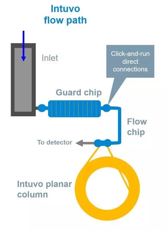 Intuvo內部流路