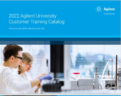 CATáLOGO DE TREINAMENTOS DA AGILENT- Edi??o 2021