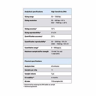 Bioanalyzer High Sensitivity DNA Analysis