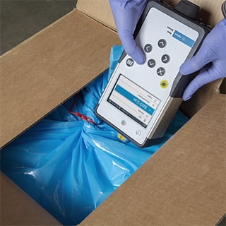 Vaya Handheld Raman Spectrometer for Raw Material Identification